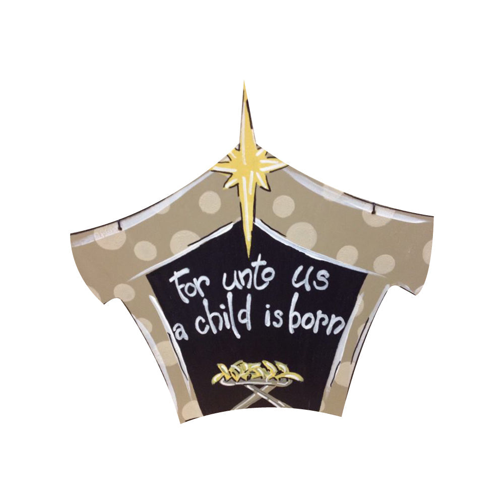 Basic Shape Manger MDF Cutout Plain Silhouette - Unfinished For DIY
