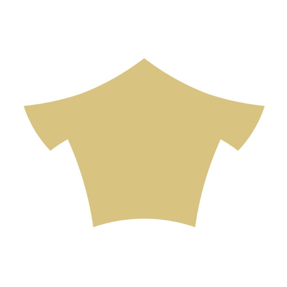 Basic Shape Manger MDF Cutout Plain Silhouette - Unfinished For DIY