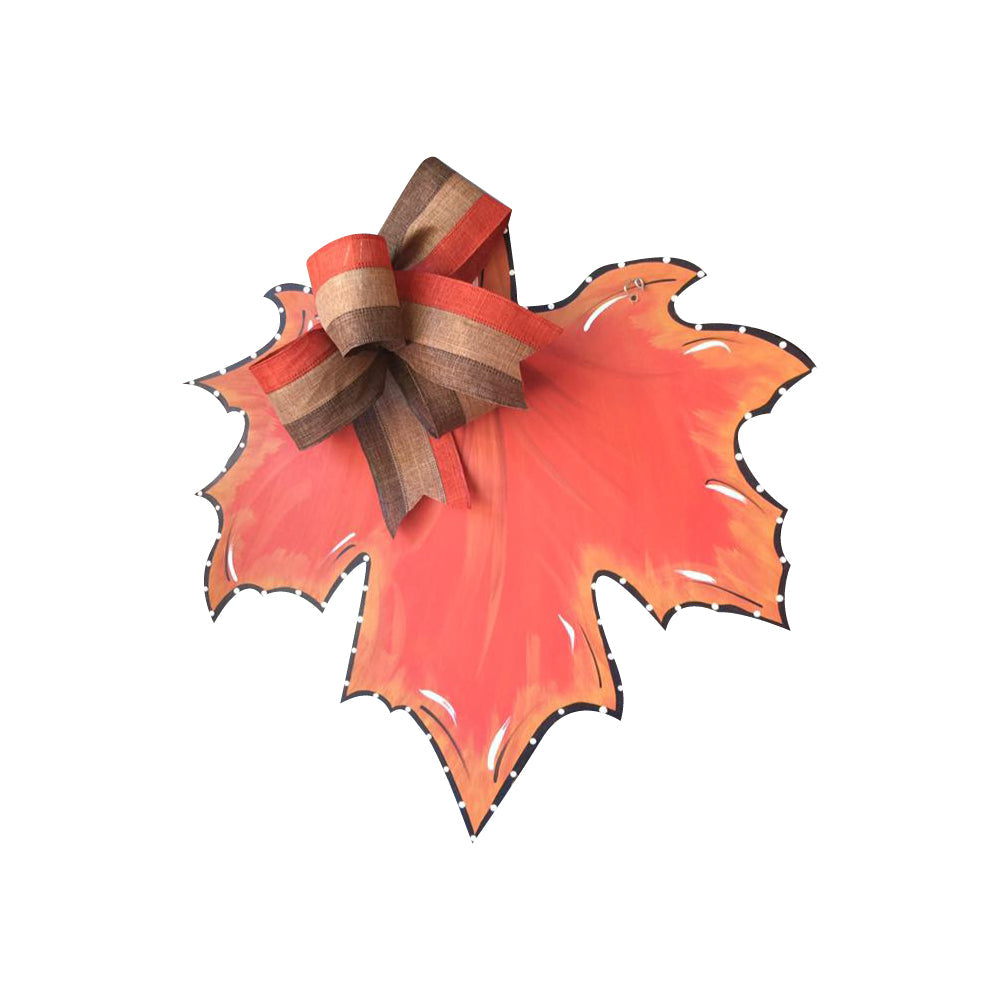 Basic Shape Maple Leaf MDF Cutout Autumn Leaf Decor - Unfinished For DIY