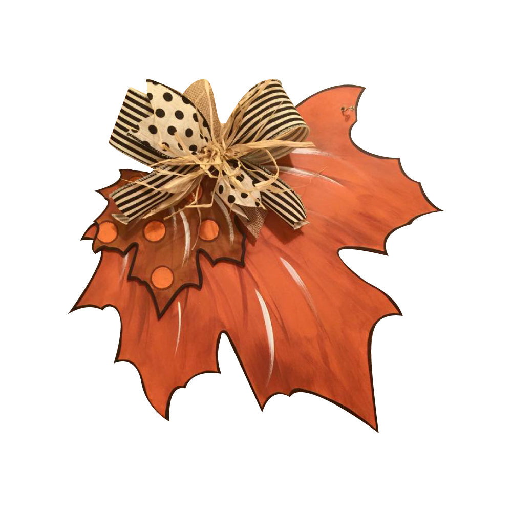 Basic Shape Maple Leaf MDF Cutout Autumn Leaf Decor - Unfinished For DIY
