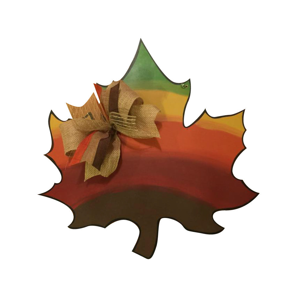Basic Shape Maple Leaf MDF Cutout Autumn Leaf Decor - Unfinished For DIY