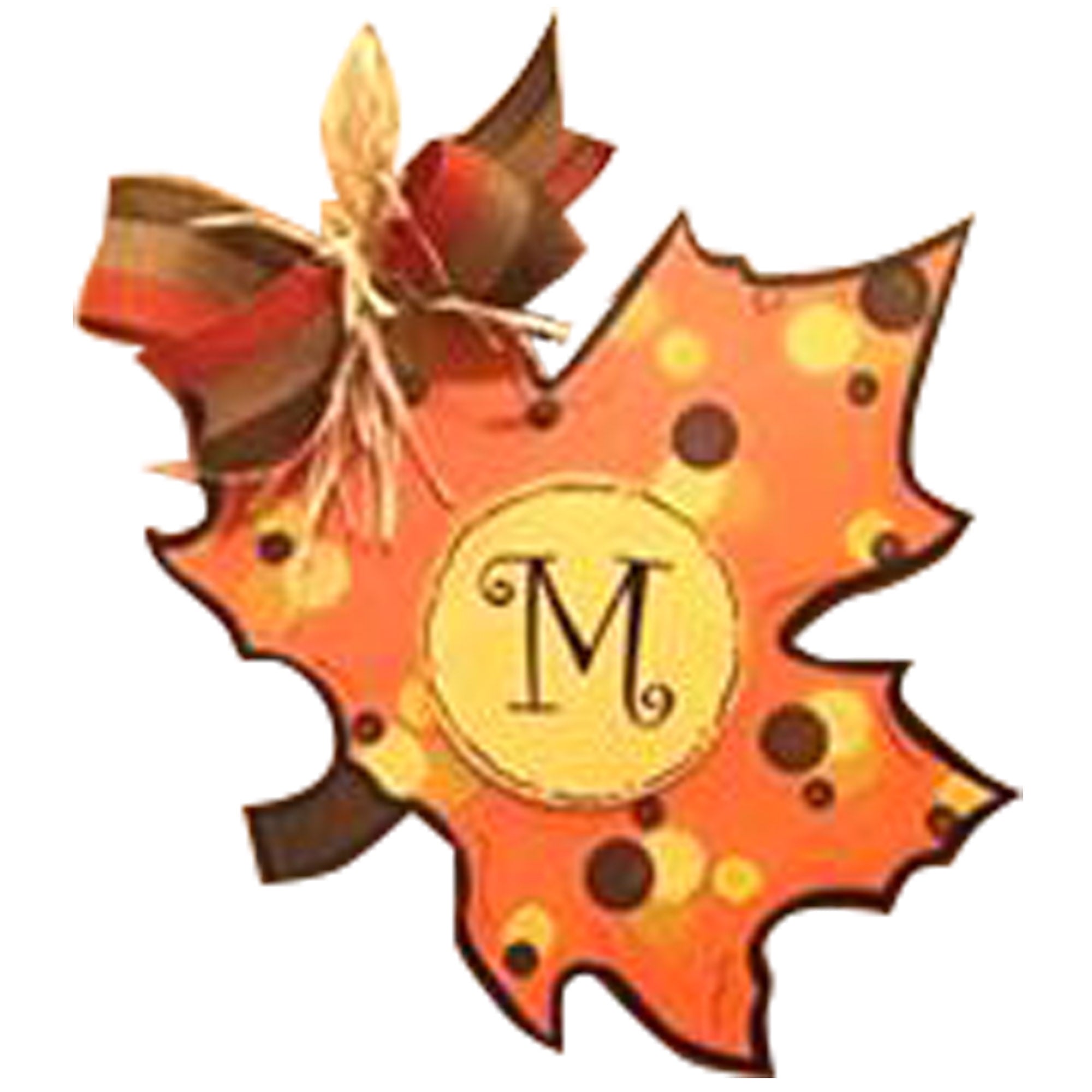Basic Shape Maple Leaf MDF Cutout Autumn Leaf Decor - Unfinished For DIY