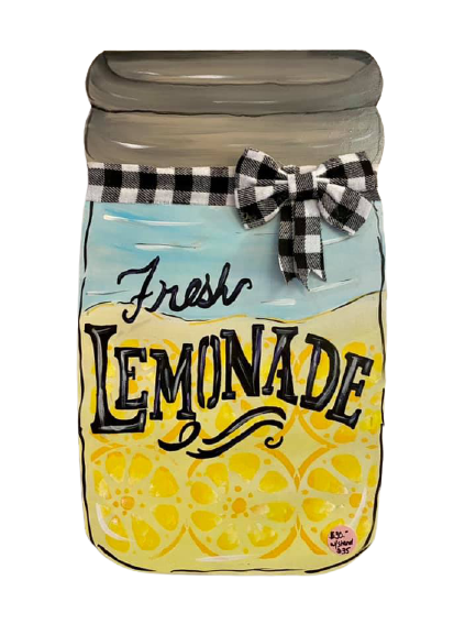 Basic Shape Mason Jar MDF Cutout Silhouette Style 1 - Unfinished For DIY