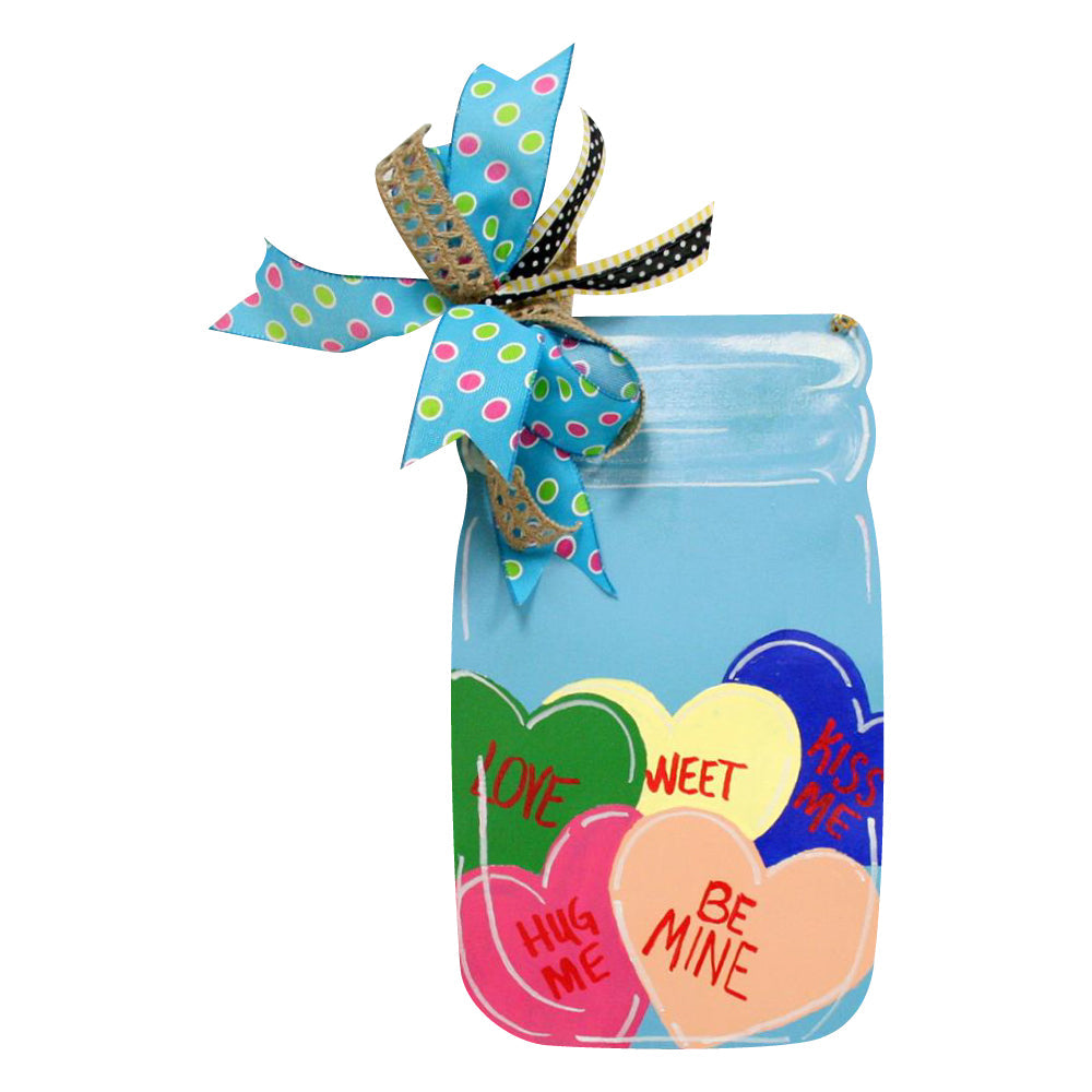 Basic Shape Mason Jar MDF Cutout Silhouette Style 1 - Unfinished For DIY