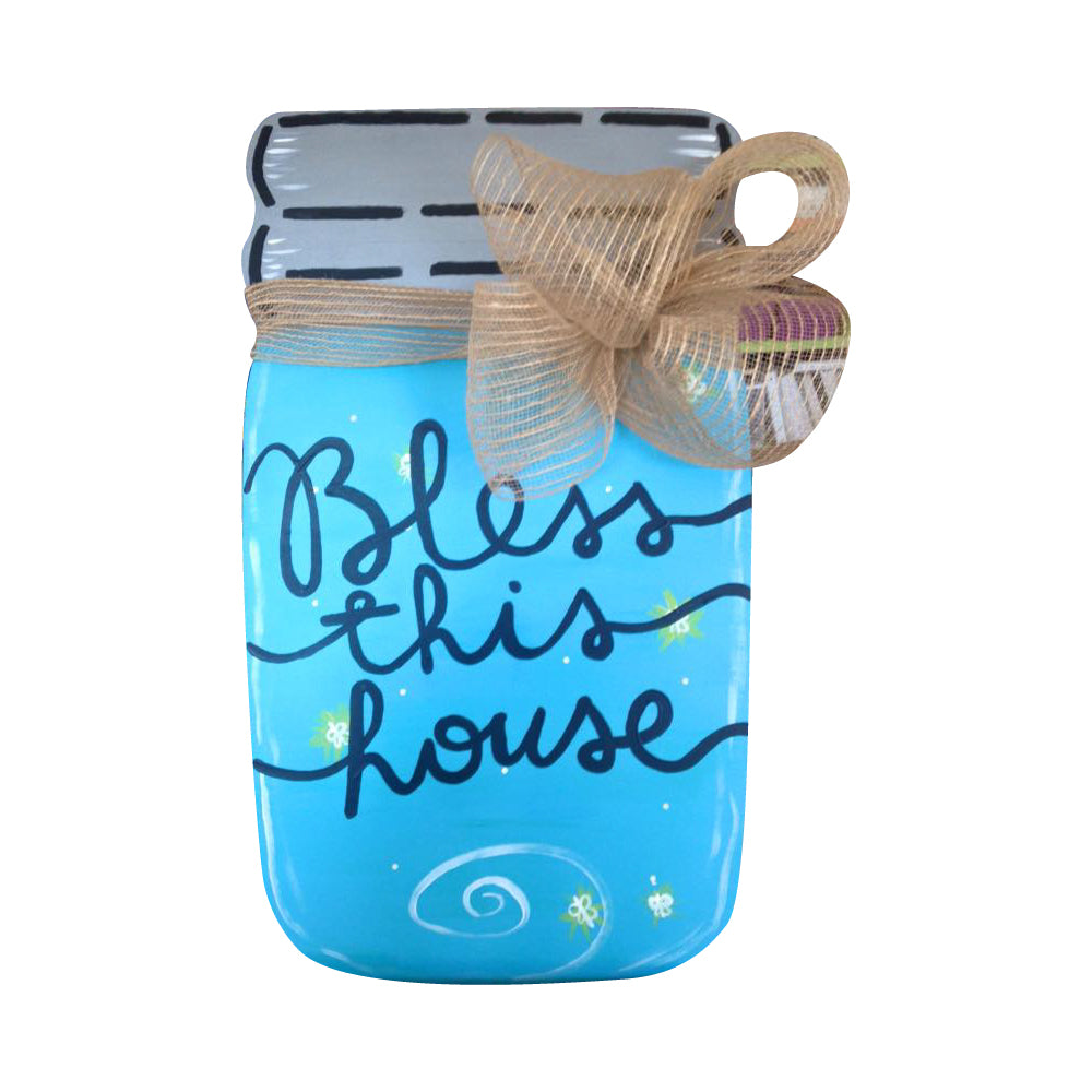Basic Shape Mason Jar MDF Cutout Silhouette Style 1 - Unfinished For DIY