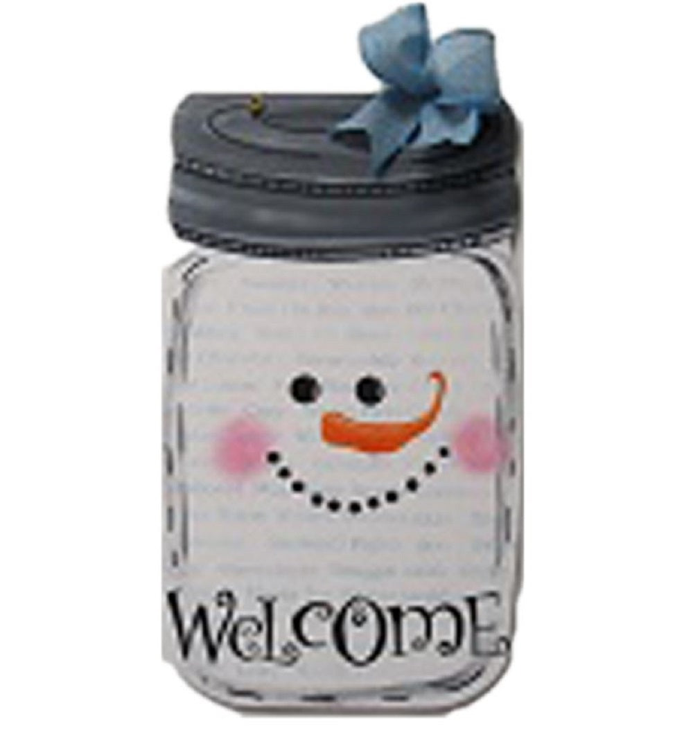Basic Shape Mason Jar MDF Cutout Silhouette Style 1 - Unfinished For DIY