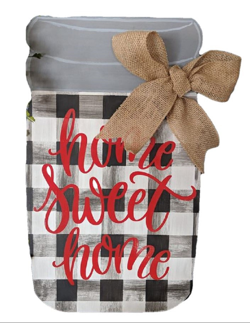 Basic Shape Mason Jar MDF Cutout Silhouette Style 1 - Unfinished For DIY