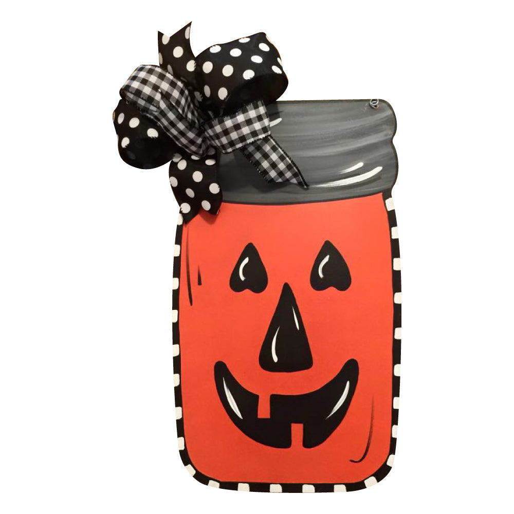 Basic Shape Mason Jar MDF Cutout Silhouette Style 1 - Unfinished For DIY