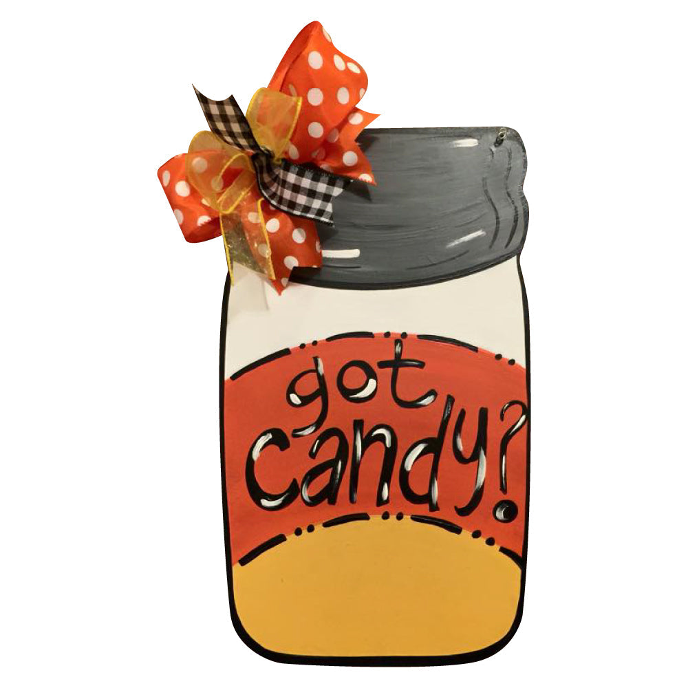Basic Shape Mason Jar MDF Cutout Silhouette Style 1 - Unfinished For DIY