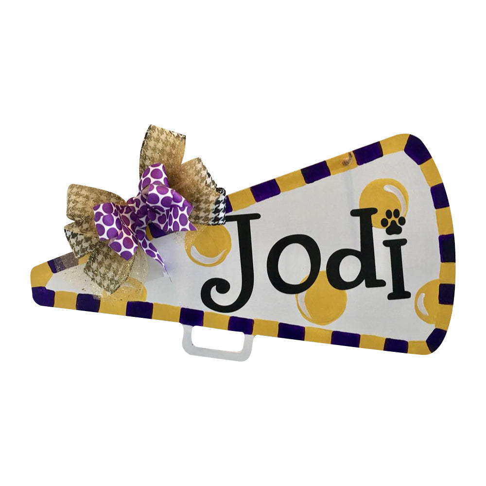 Basic Shape Megaphone MDF Cutout Silhouette - Unfinished For DIY