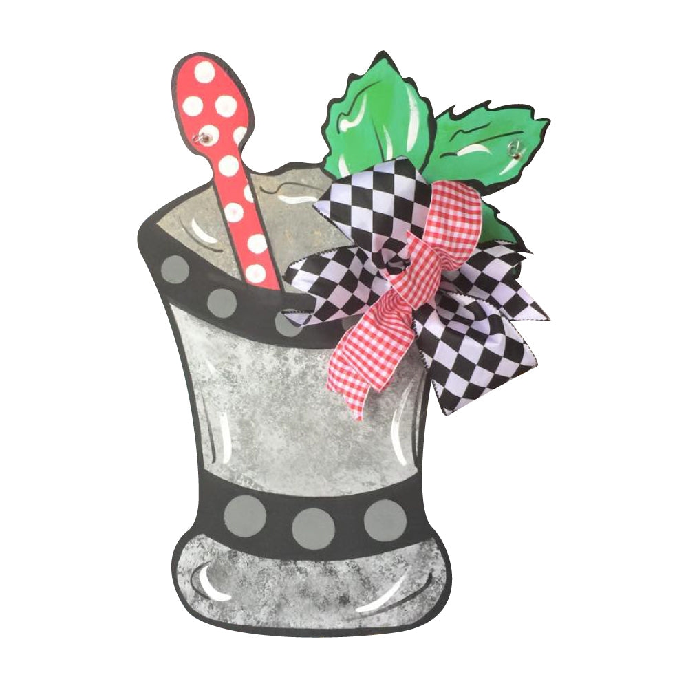 Basic Shape Mint Julep MDF Cutout Plain - Unfinished For DIY