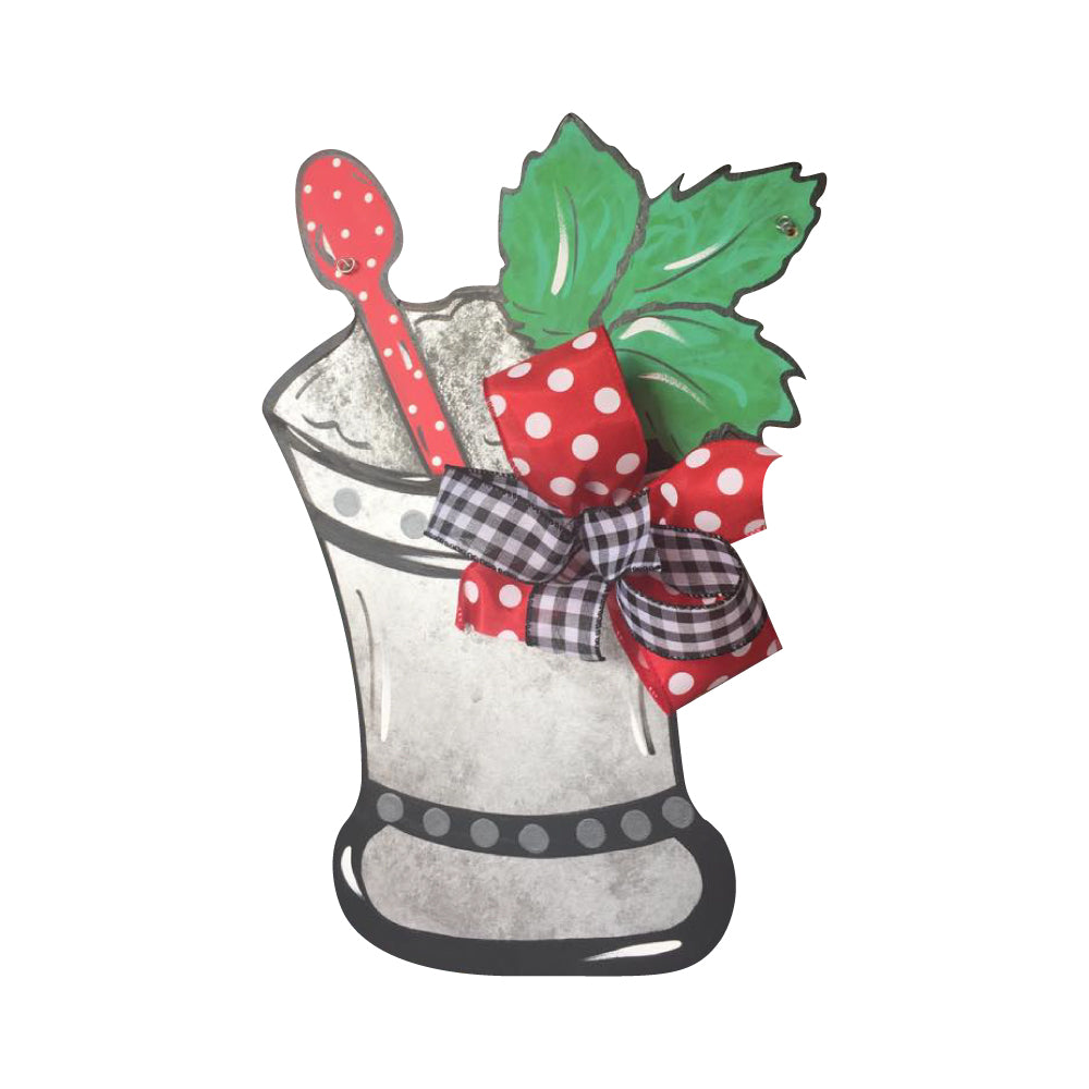 Basic Shape Mint Julep MDF Cutout Plain - Unfinished For DIY