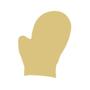 Basic Shape Mitten MDF Cutout Silhouette - Unfinished For DIY