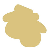 Basic Shape Mittens MDF Cutout Winter Decor - Unfinished For DIY