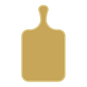 Mold Cutting Board  MDF Cutout Flat Design - Unfinished For DIY