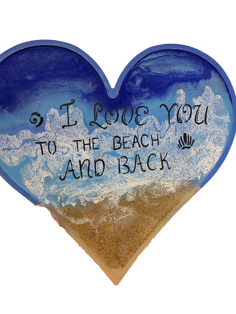 Heart Mold MDF Cutout - Unfinished For DIY