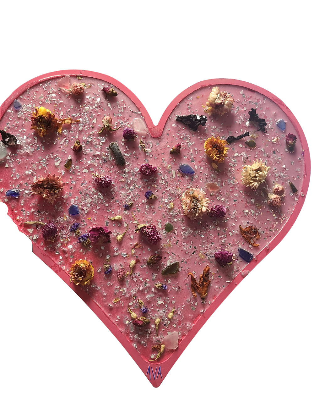 Heart Mold MDF Cutout - Unfinished For DIY