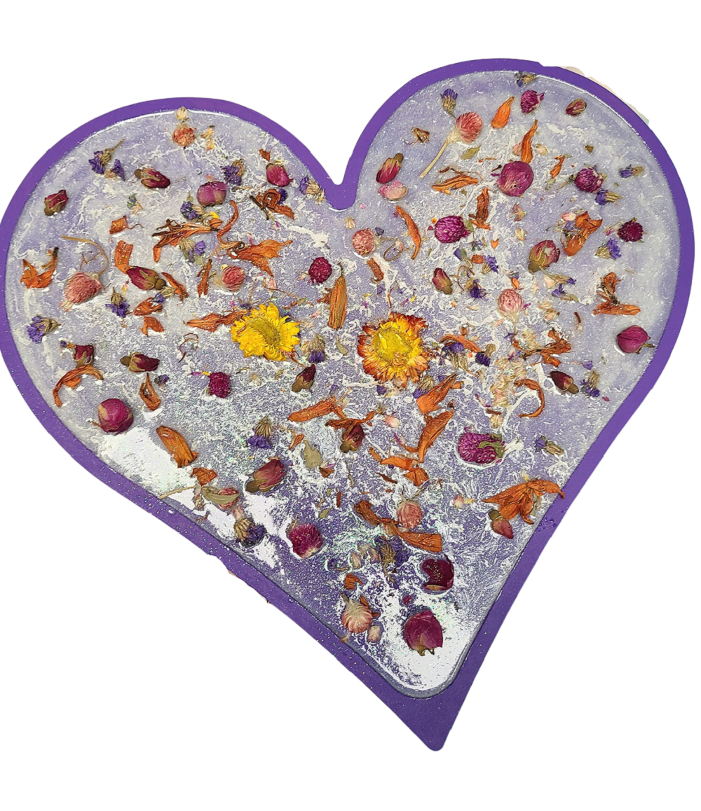 Heart Mold MDF Cutout - Unfinished For DIY