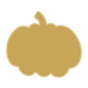 Mold Pumpkin  MDF Cutout Flat Design - Unfinished For DIY