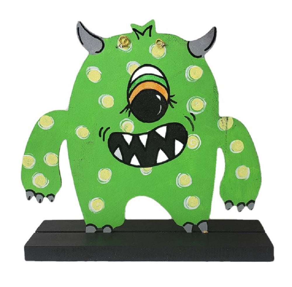Basic Shape Monster MDF Cutout Silhouette Style 1- Unfinished For DIY