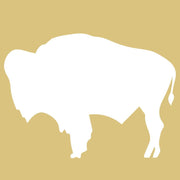 Negative Basic Shape Buffalo MDF Cutout Buffalo Silhouette - Unfinished For DIY