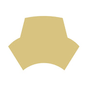Basic Shape Nurse Hat MDF Cutout Silhouette - Unfinished For DIY