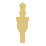 Basic Shape Nutcracker MDF Cutout Nutcracker Silhouette - Unfinished For DIY