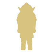 Basic Shape Nutcracker MDF Cutout Holiday Silhouette - Unfinished For DIY