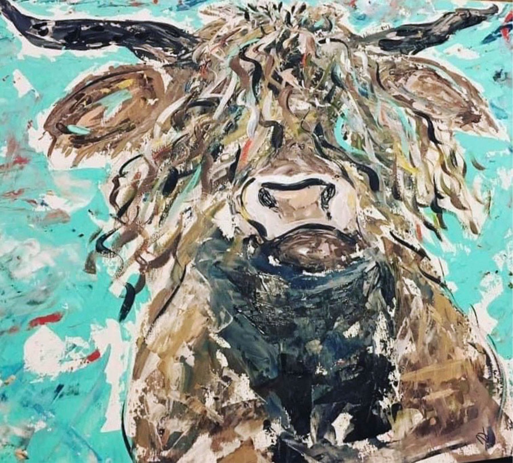 VICK CRAFTS HIGHLANDER COW