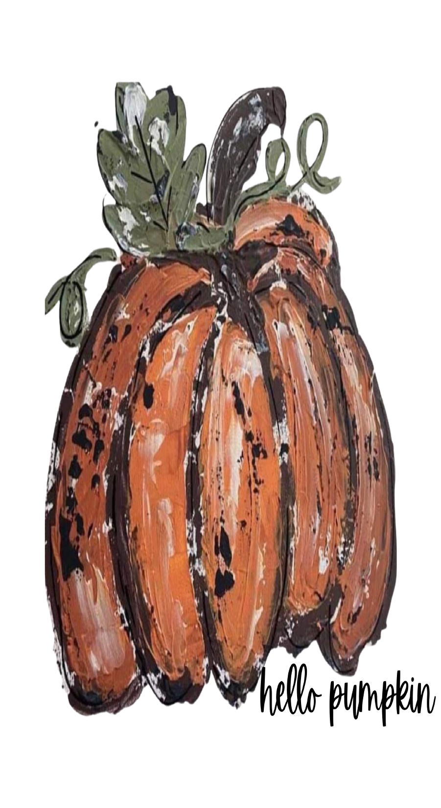VICK CRAFTS TALL PUMPKIN