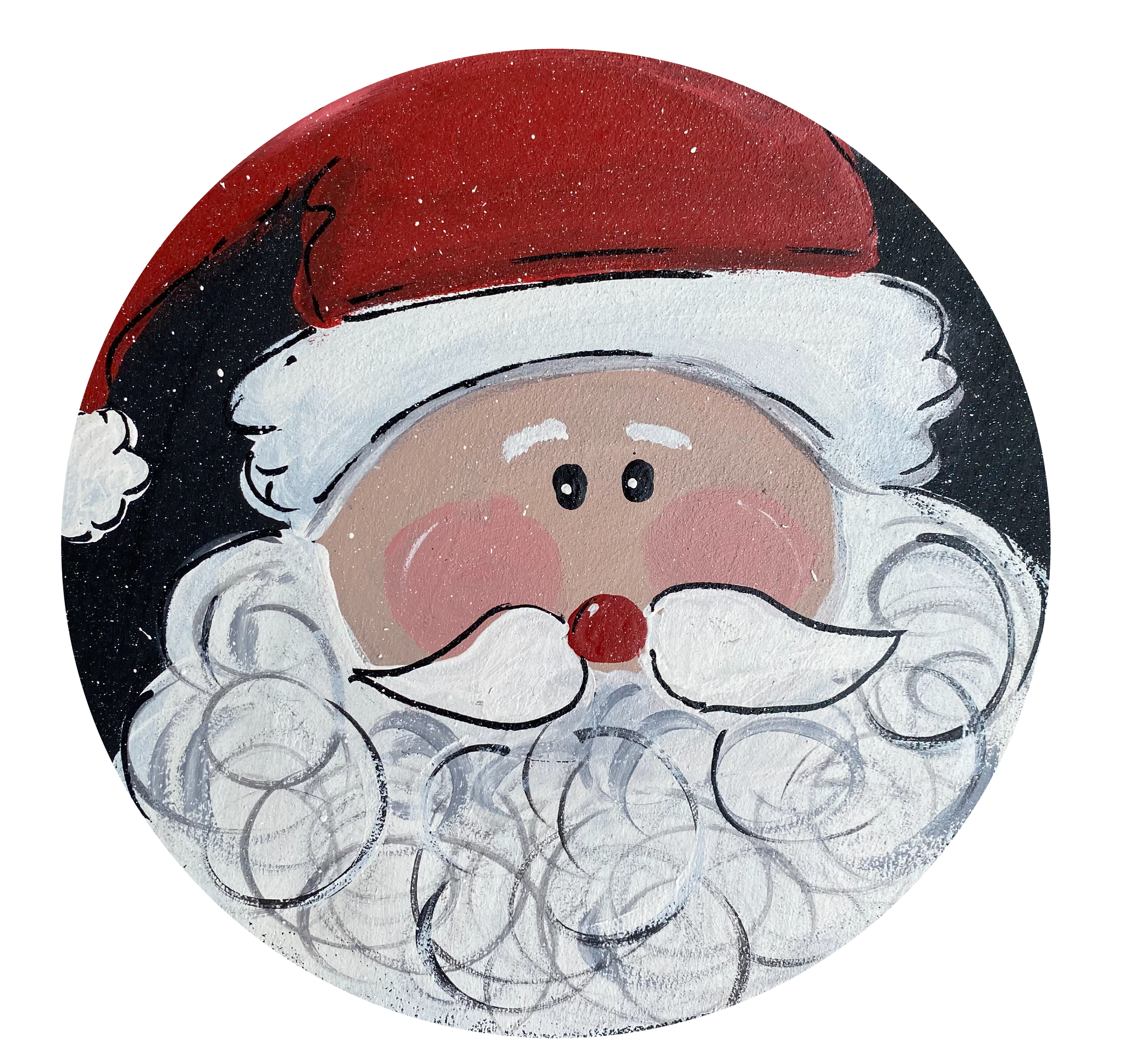VICK CRAFTS CIRCLE WITH SANTA