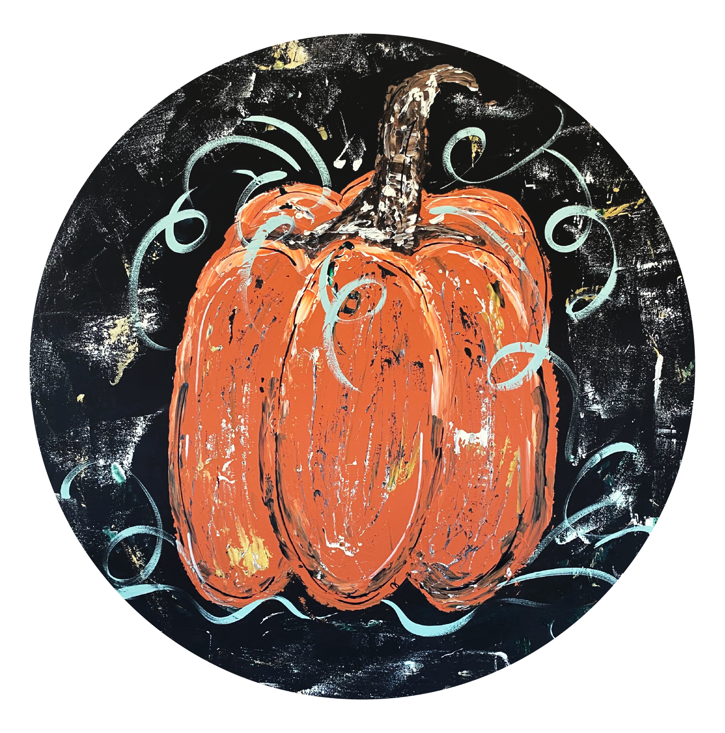 VICK CRAFTS CIRCLE PUMPKIN