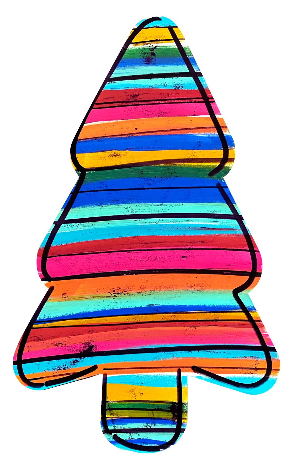 VICK CRAFTS MULTI-COLOR CHRISTMAS TREE