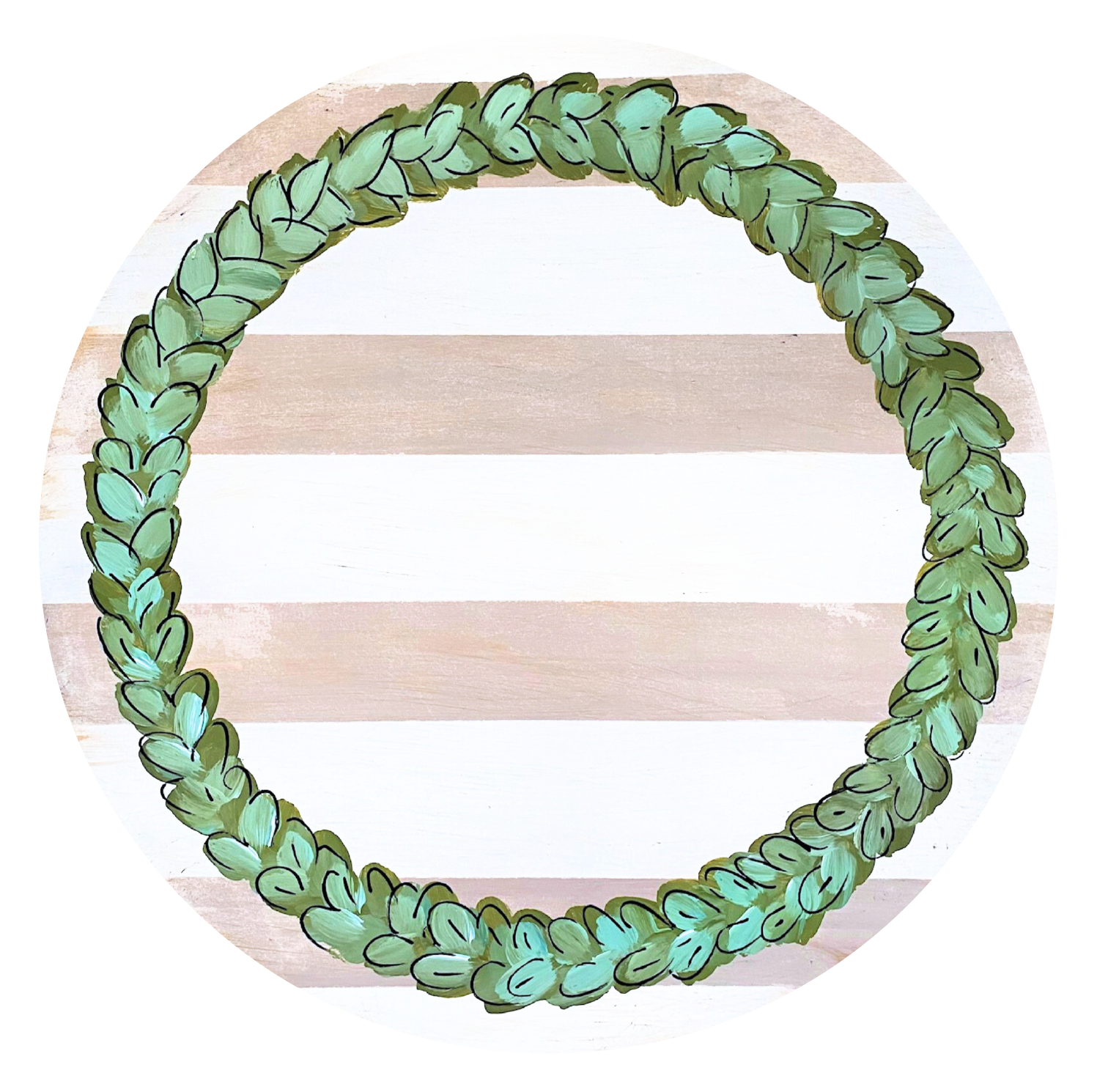 VICK CRAFTS CIRCLE WITH GREENERY