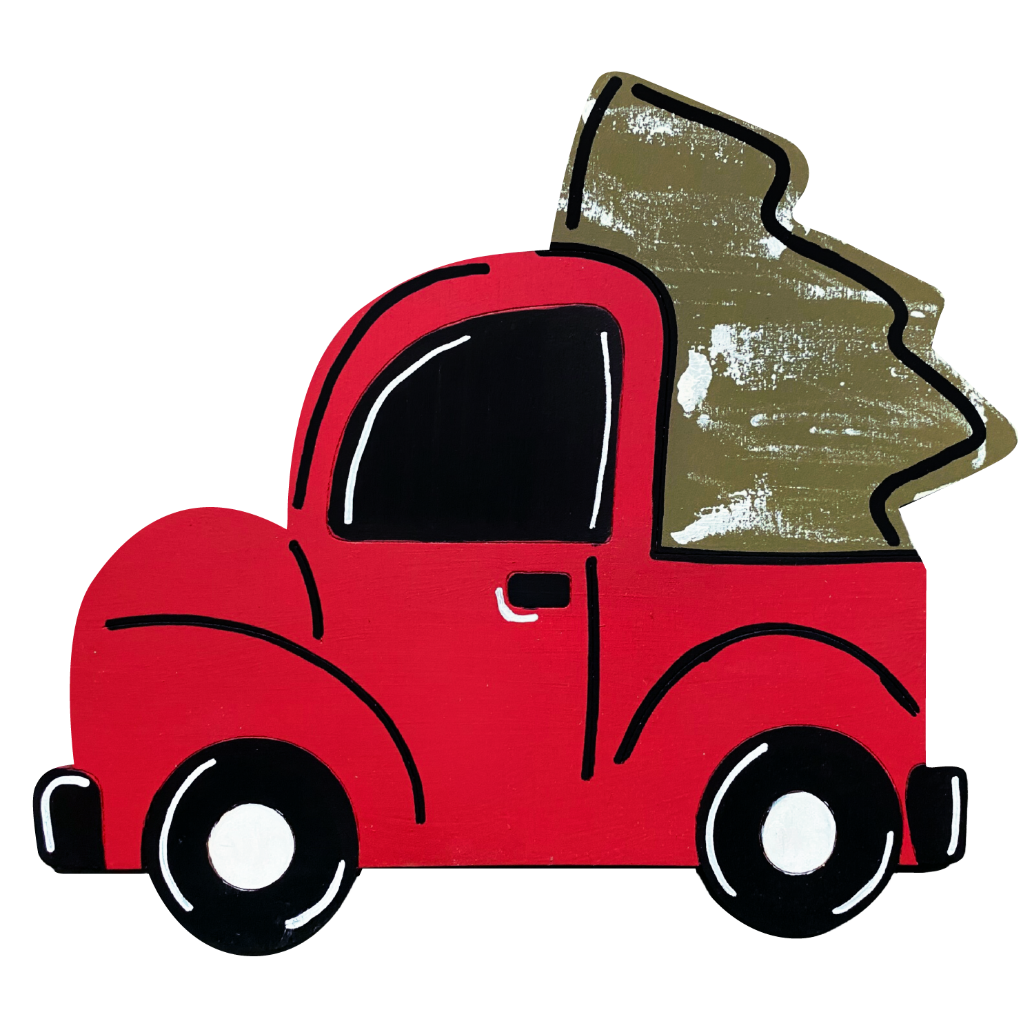 VICK CRAFTS TRUCK WITH TREE