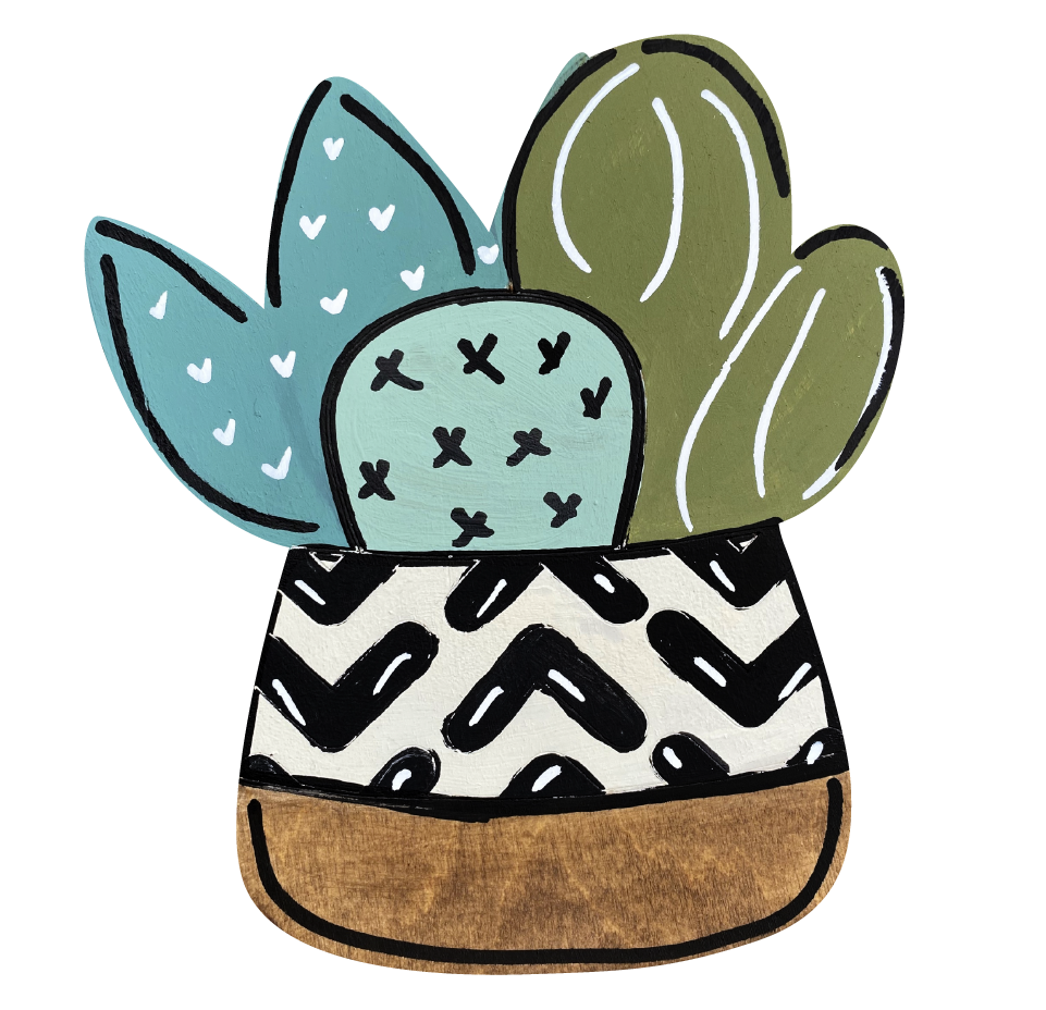 VICK CRAFTS SUCCULENTS IN POT