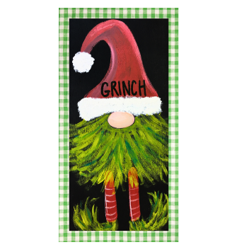 VICK CRAFTS RECTANGLE GREEN GNOME
