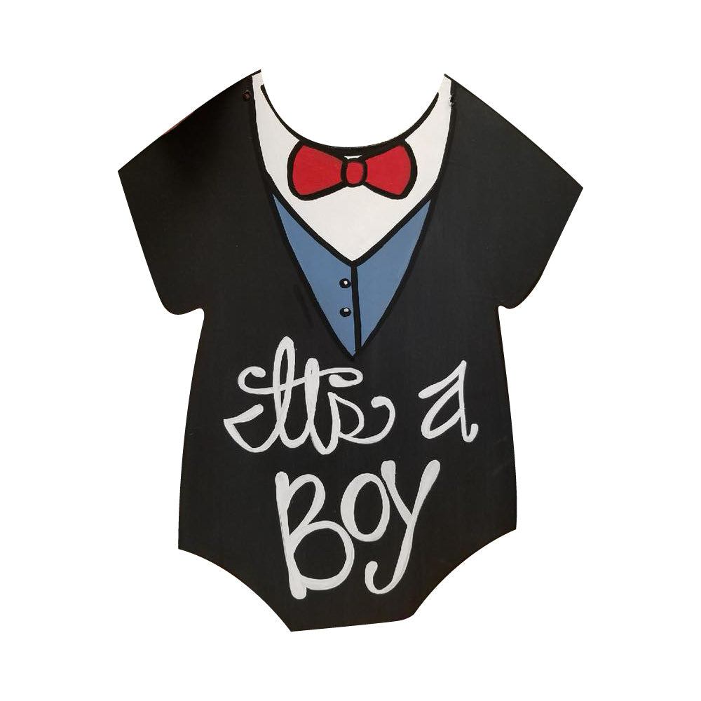Basic Shape Onesie MDF Cutout Silhouette - Unfinished For DIY
