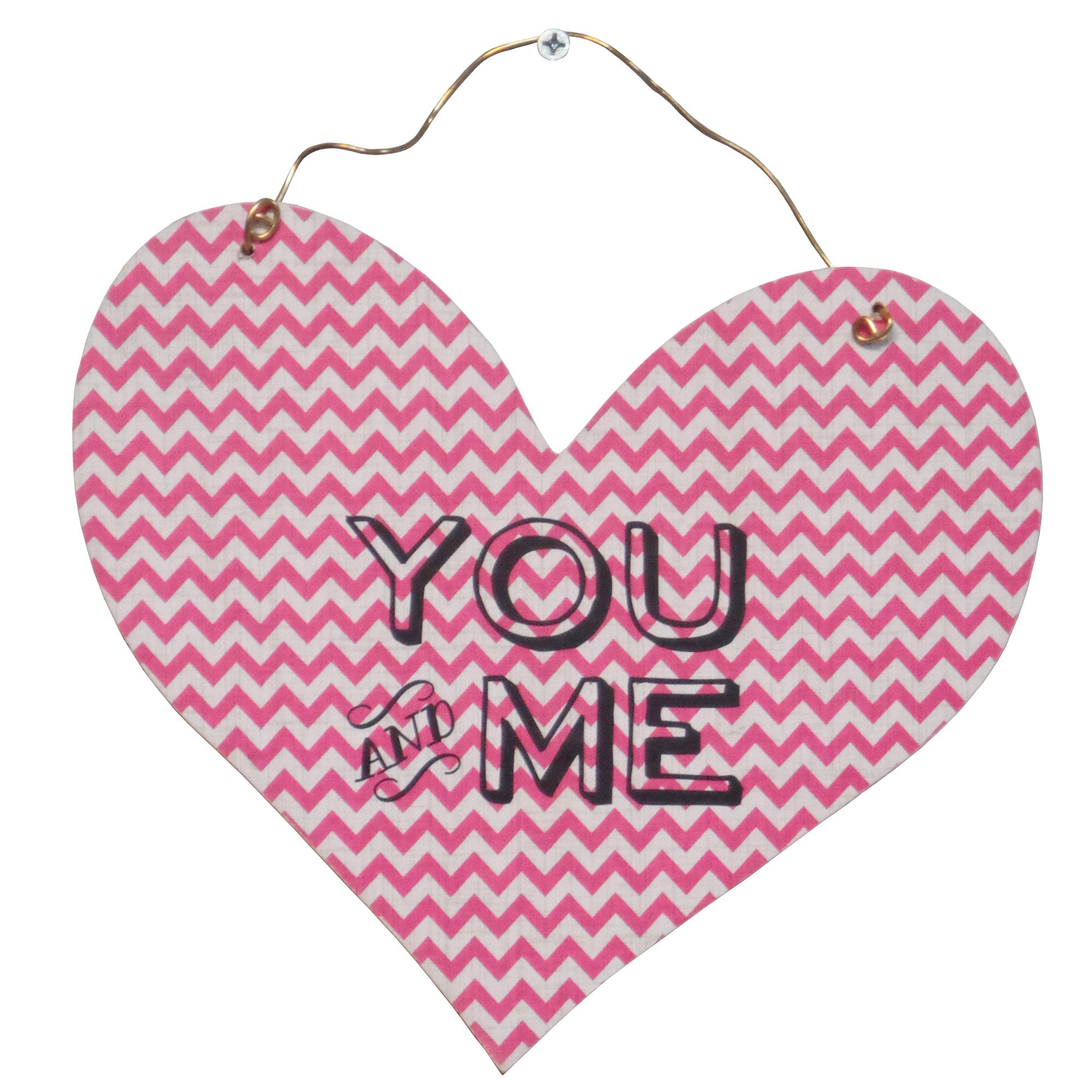 Basic Shape Heart MDF Cutout Silhouette Style 5 - Unfinished For DIY