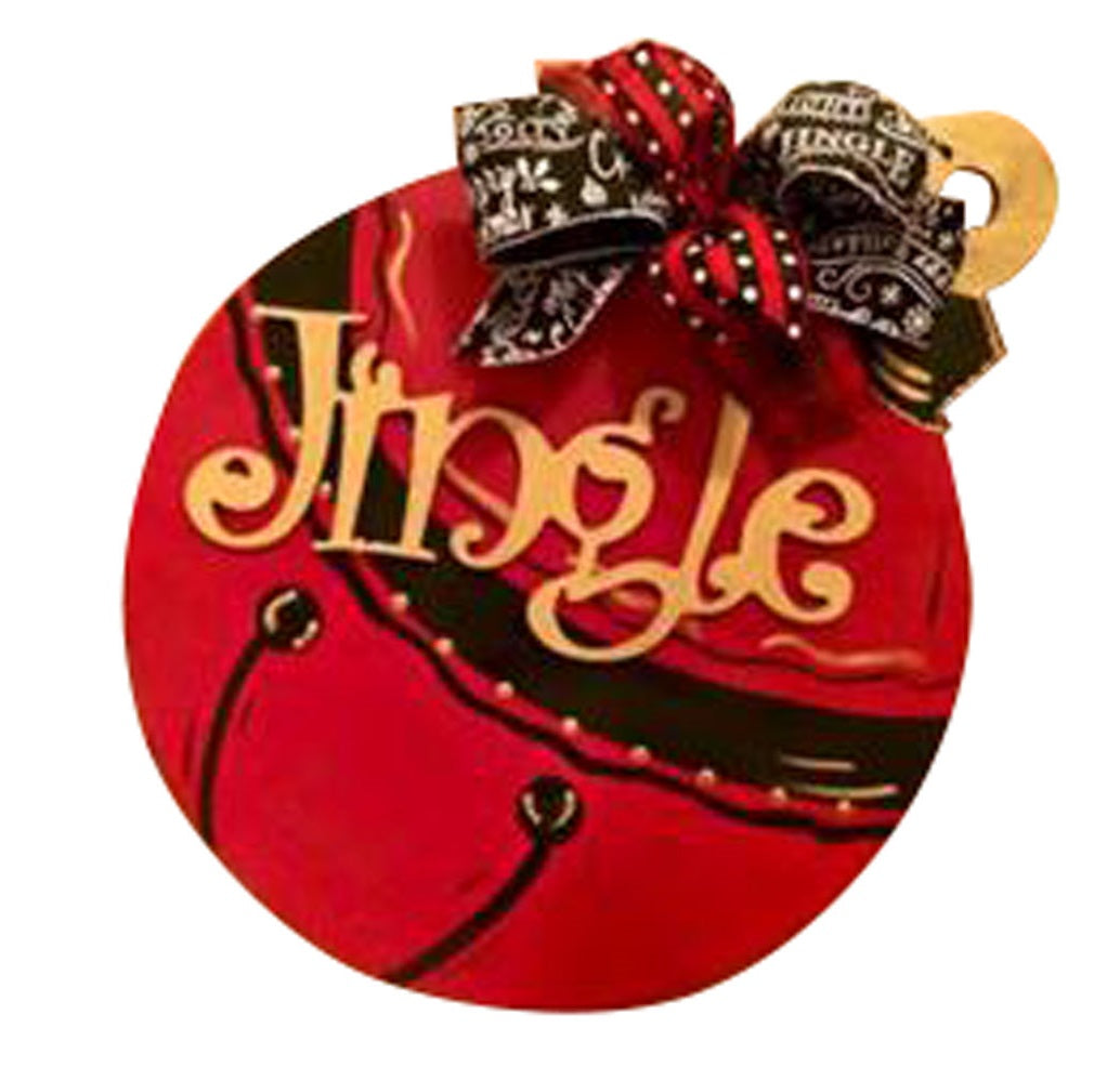 Basic Shape Round MDF Cutout Christmas Ornament - Unfinished For DIY