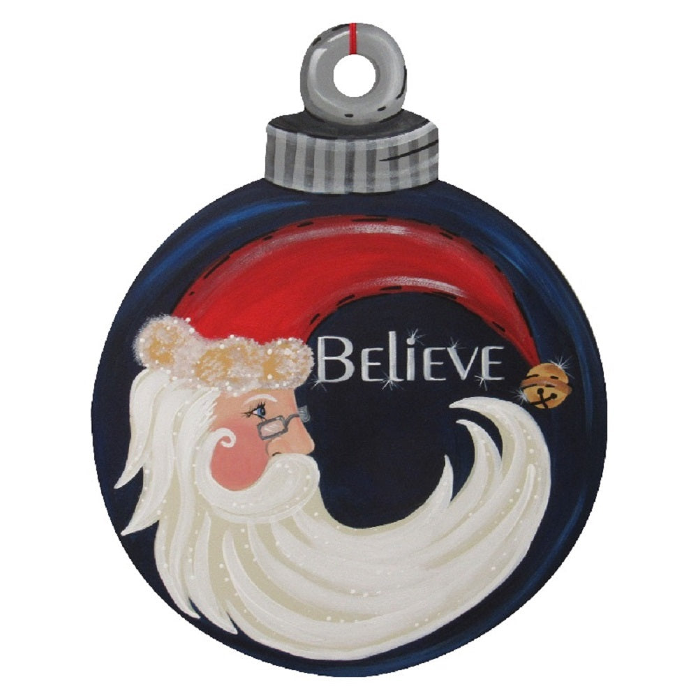 Basic Shape Round MDF Cutout Christmas Ornament - Unfinished For DIY