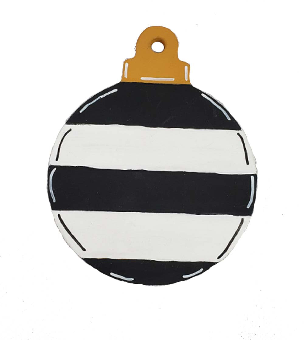 Basic Shape Round MDF Cutout Christmas Ornament - Unfinished For DIY