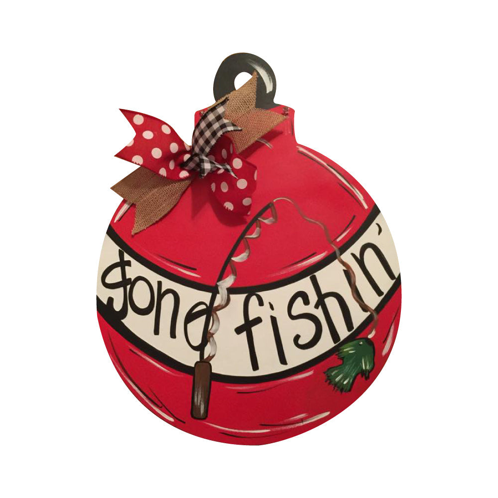 Basic Shape Round MDF Cutout Christmas Ornament - Unfinished For DIY