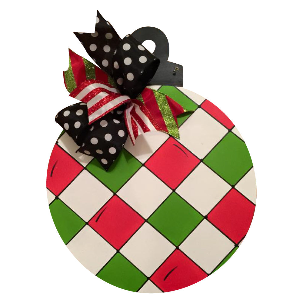 Basic Shape Round MDF Cutout Christmas Ornament - Unfinished For DIY