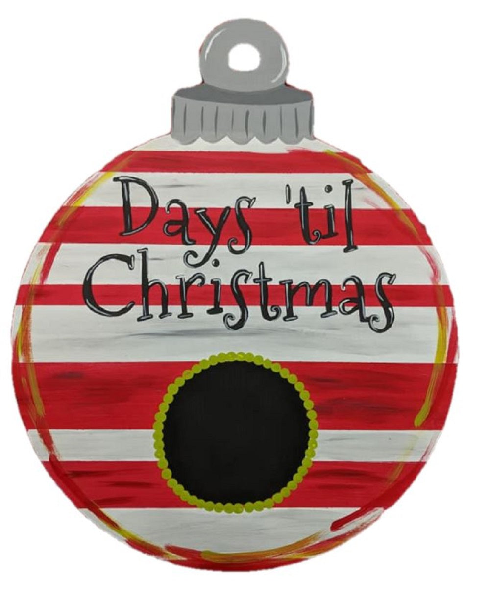 Basic Shape Round MDF Cutout Christmas Ornament - Unfinished For DIY