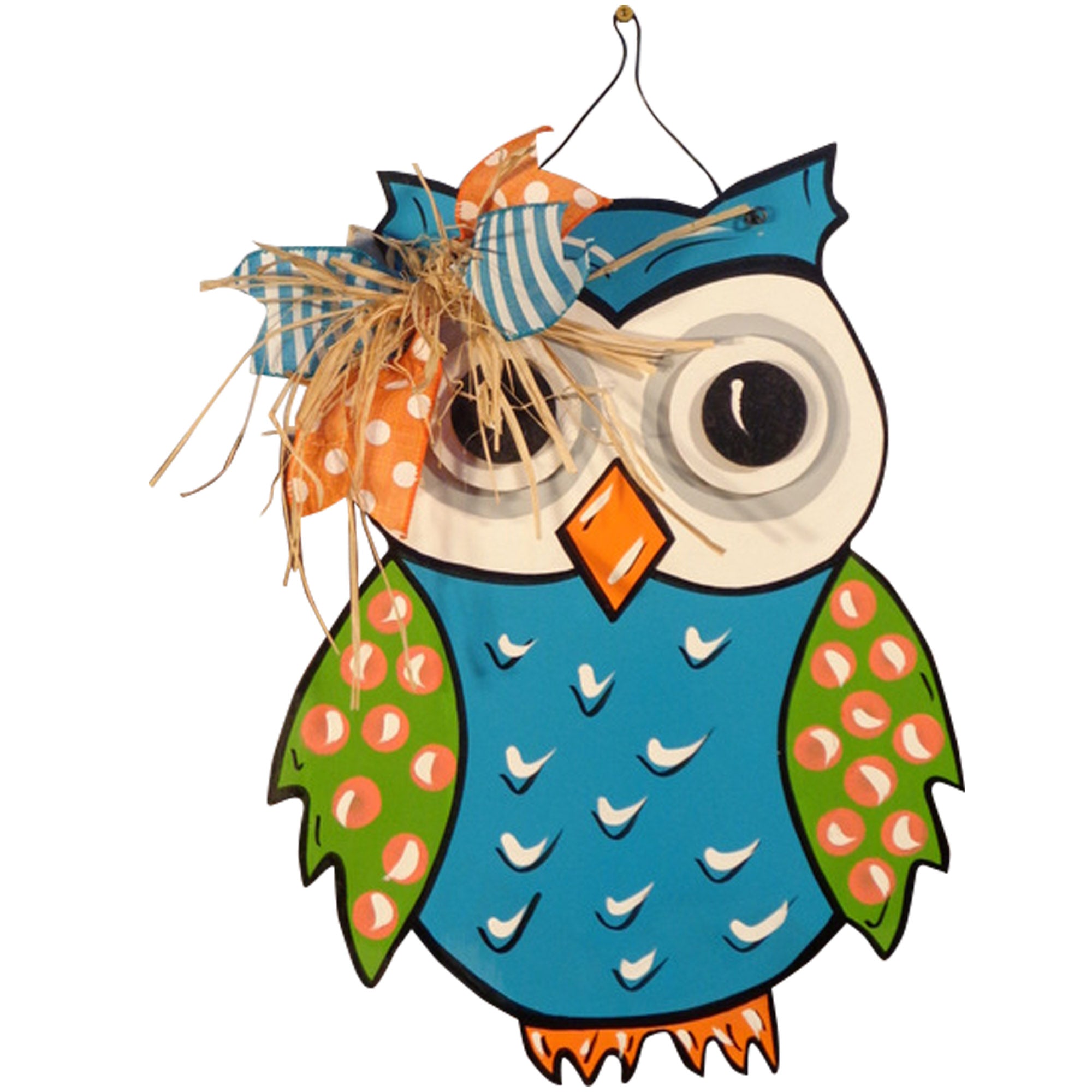 Basic Shape Owl MDF Cutout Owl Silhouette Style 1 - Unfinished For DIY