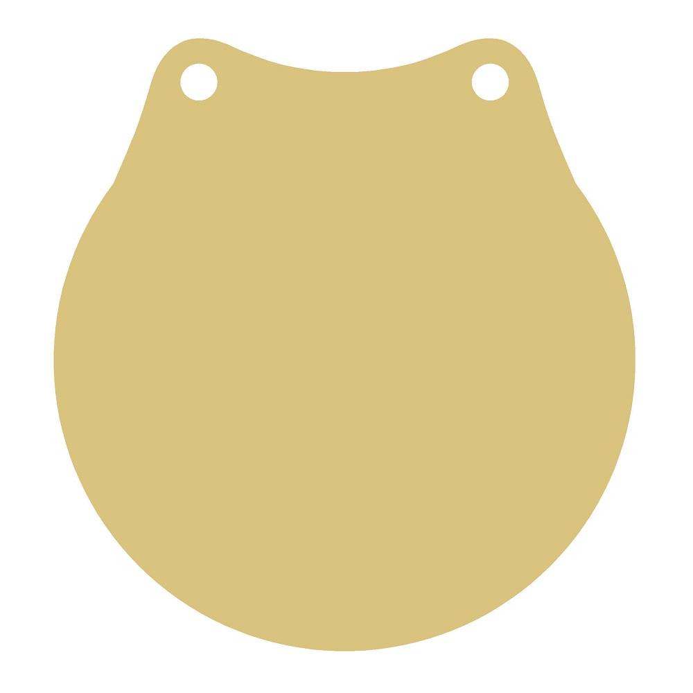 Basic Shape Owl MDF Cutout Night Silhouette - Unfinished For DIY