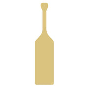 Basic Shape Paddle MDF Cutout Silhouette - Unfinished For DIY