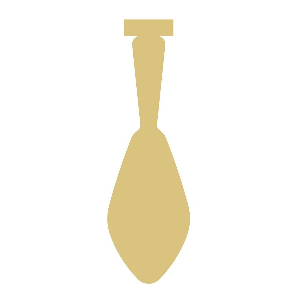 Basic Shape Paddle MDF Cutout Paddle Silhouette - Unfinished For DIY