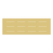 Basic Shape Pallet Board MDF Cutout Slats Pattern - Unfinished For DIY